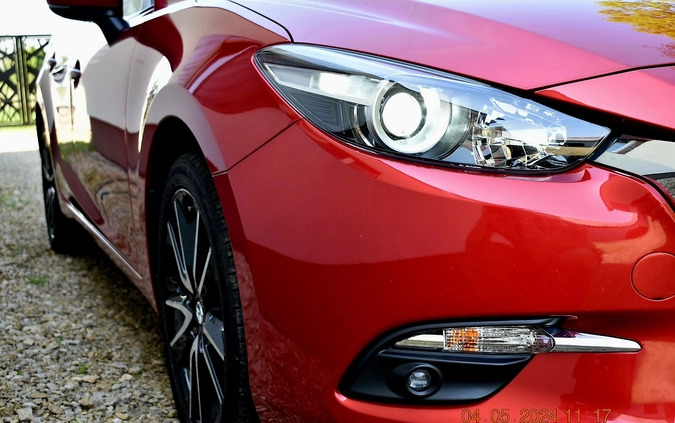 Mazda 3 cena 65000 przebieg: 80130, rok produkcji 2017 z Mieszkowice małe 466